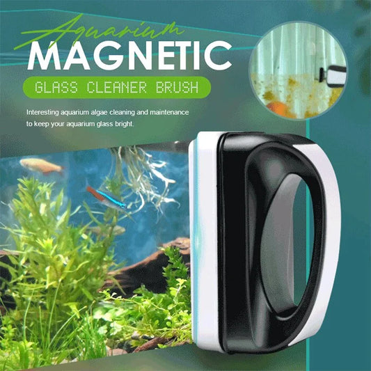 MagClean™ | Magnetic Aquarium Glass Cleaner Scraper
