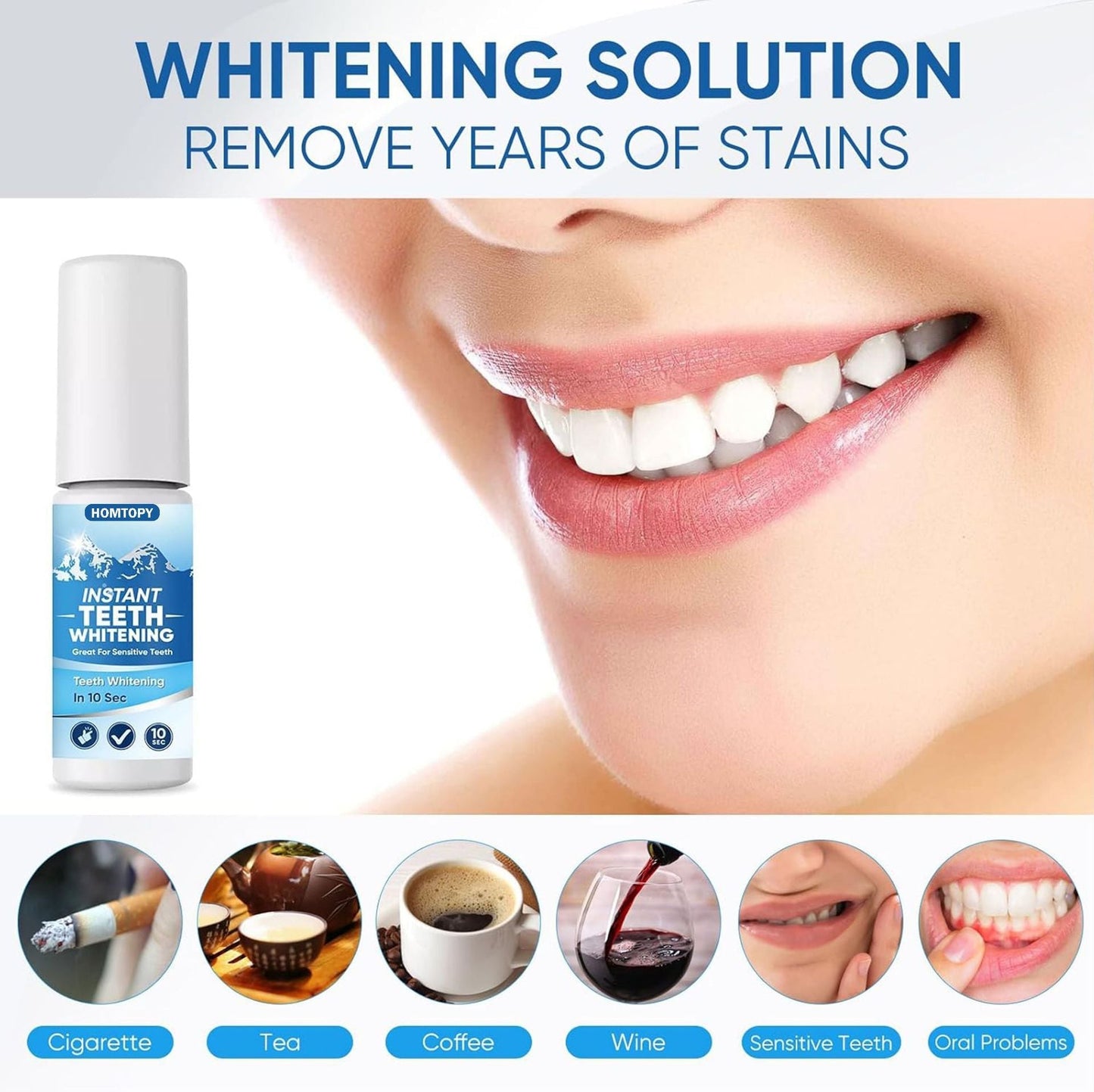 BrightSmile™ - Sofortiges Zahnaufhellungspigment für ein strahlendes Lächeln