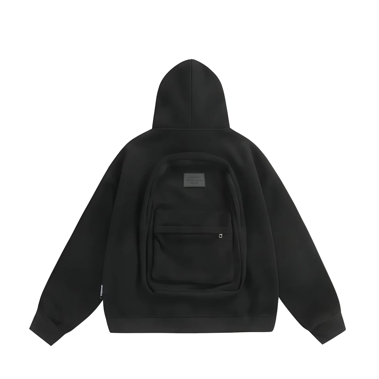 HoodSac™ - Tragbarer Reise-Hoodie mit integriertem Stauraum