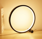Minimalistische LED-Tischlampe mit Touch-Bedienung