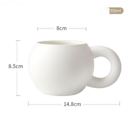 Handgefertigte Keramik-Nil-Tasse für den täglichen Kaffeegenuss