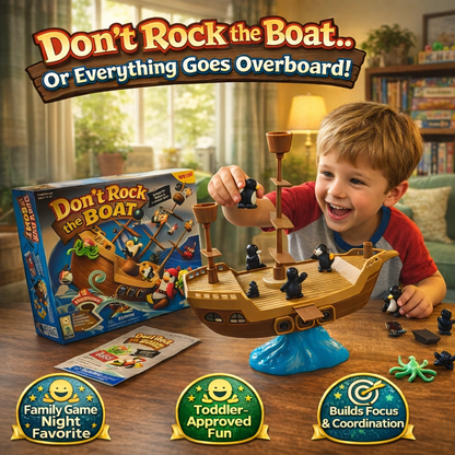 SteadyMate – Erstklassiges Piraten-Balance-Spiel für Familienspaß