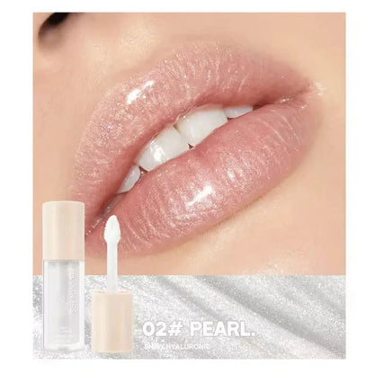 Transparenter Glanzlippenstift für strahlenden Glanz