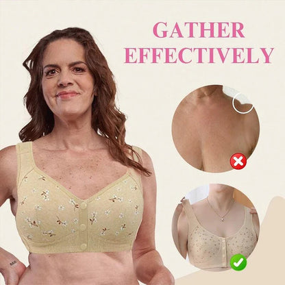 Comfort Bra™ | Stylish button-front bra