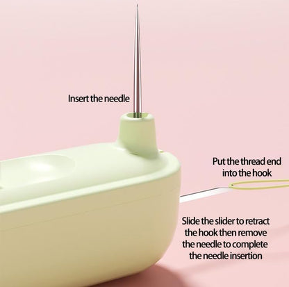 ThreadPro™ – 2-in-1 Naaldinrijger &amp; Naadtrimmer