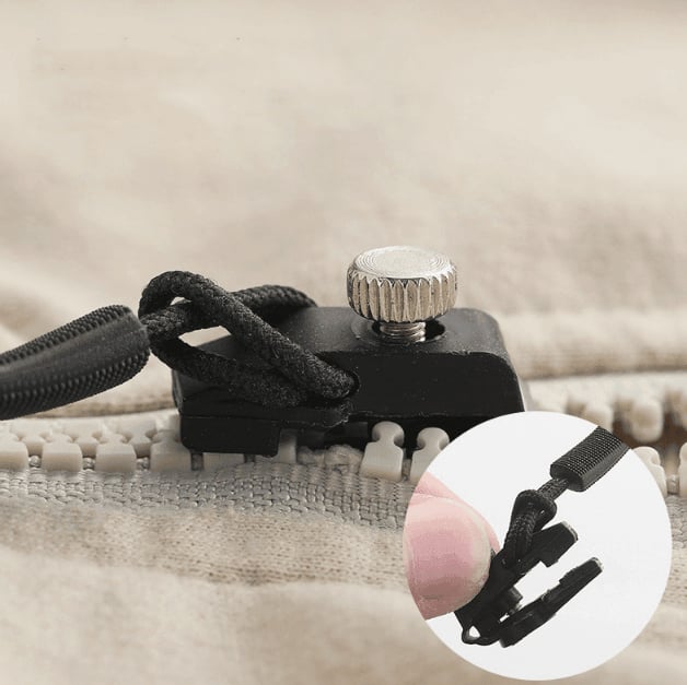 ZipFix™ – Removable and replaceable zipper puller – quick solution
