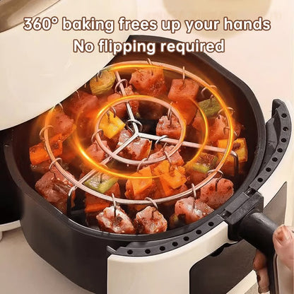 Vertikaler Airfryer Barbecue Kebab Grillrost