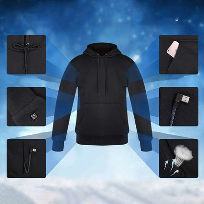ThermoHood™ – USB beheizter Hoodie Pullover