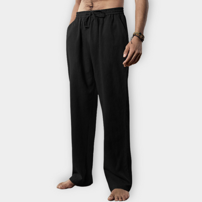 JoelEase™ – Airy linen summer trousers