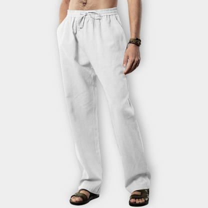 JoelEase™ – Airy linen summer trousers