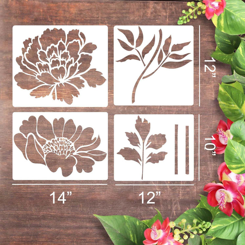 50% off | FlowerCraft™ - Large Decorative Flower Stencils [Last Day Discount] 
