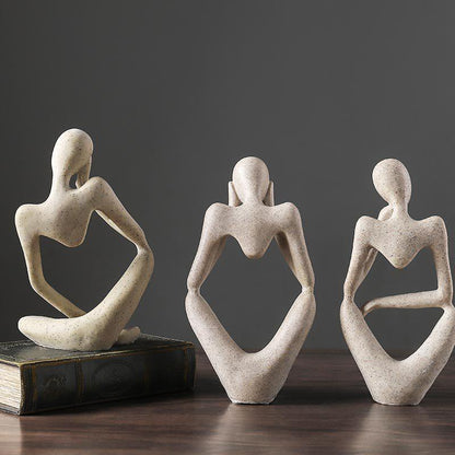 Moderne abstrakte Atacama-Skulptur für Wohnkultur