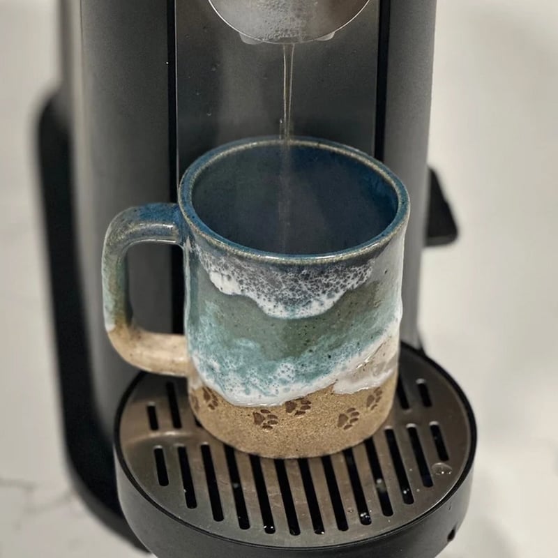 Cupshore™ | 3D Printed Ceramic Shoreline Coffee Mug