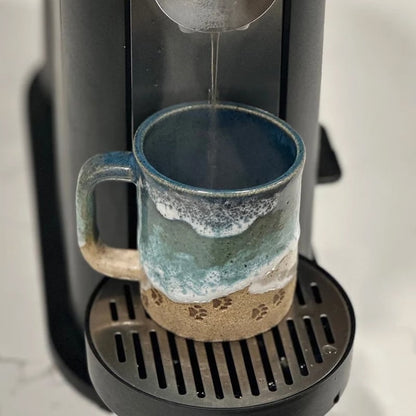 Cupshore™ | 3D Printed Ceramic Shoreline Coffee Mug