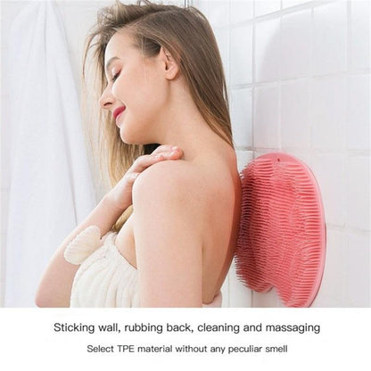 Beidseitiges Peeling-Fuß- und Rückenmassage-Schrubbpad