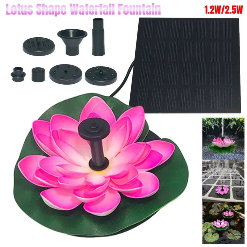 Lotusbeam™ | Solar Lotus Fountain