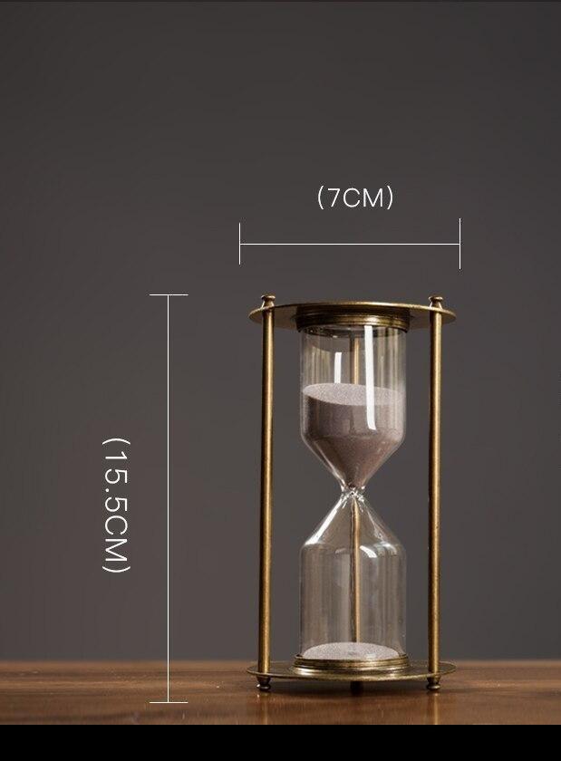 Moderne Minimalistische Sanduhr Deko