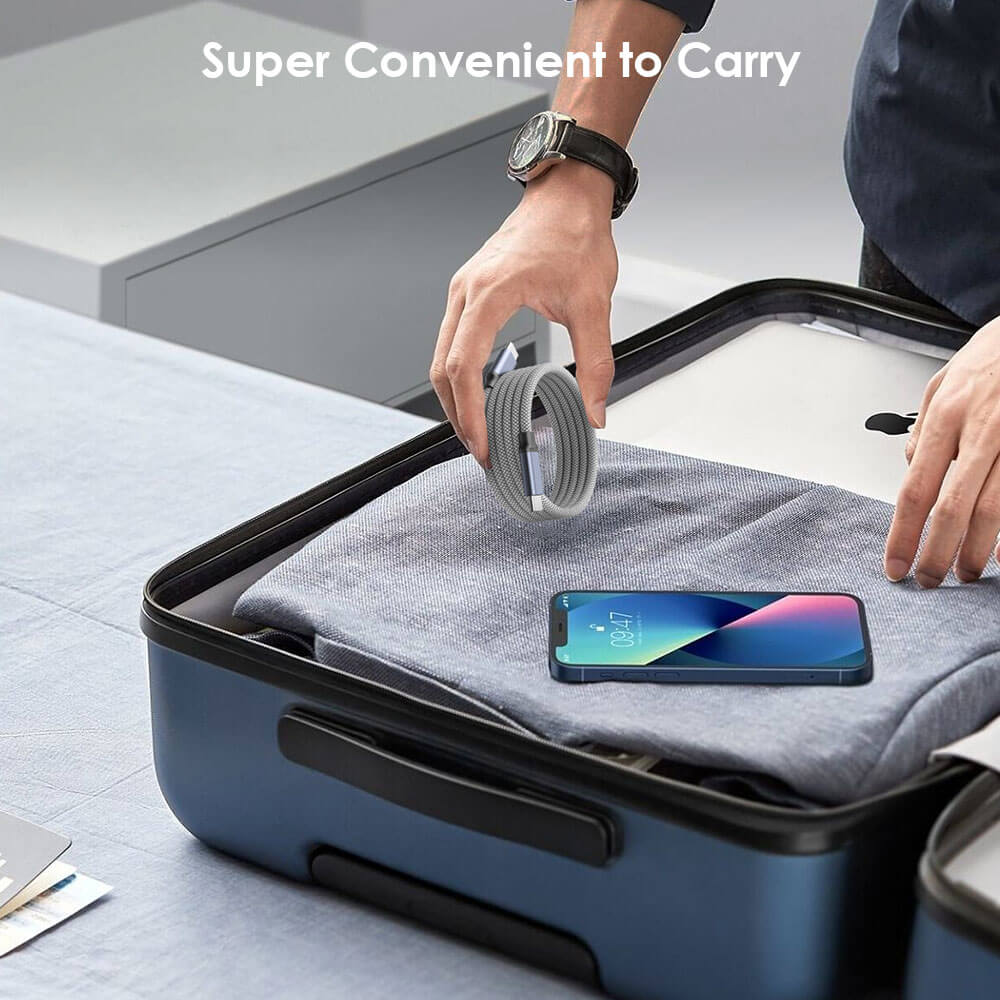 MagnaCord™ | Velcro-free storage with magnetic design