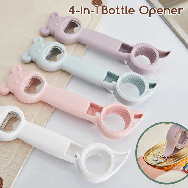 EasyOpen™ – 4-in-1 bottle and jar opener