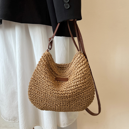 Laramie™ | Vintage-look crocheted hobo bag