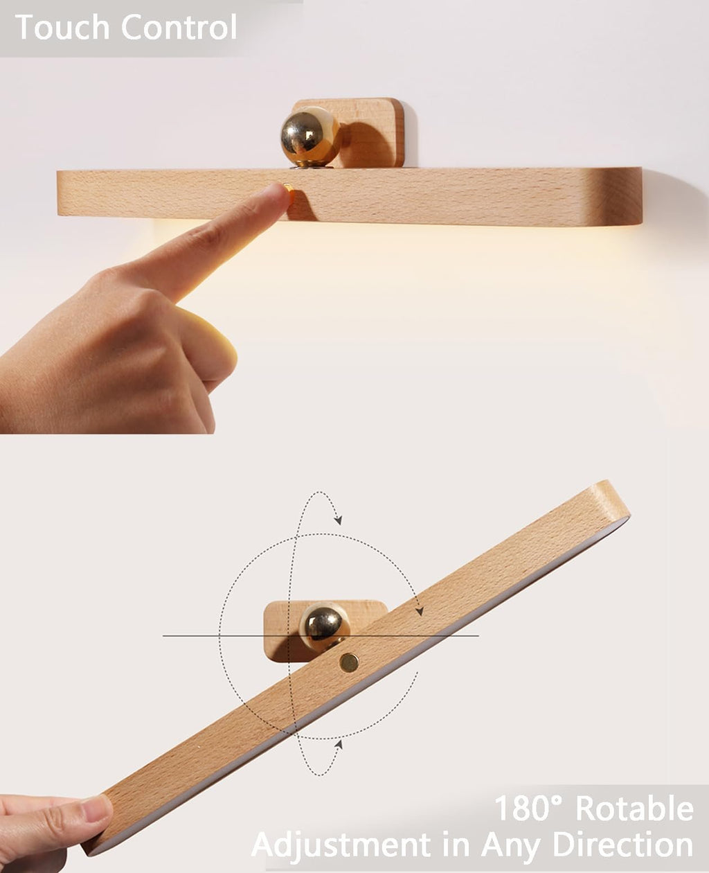 Einfache magnetische Lampe für sanftes, natürliches Licht überall