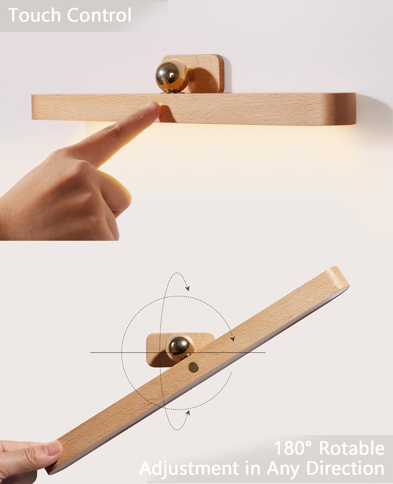 Einfache magnetische Lampe für sanftes, natürliches Licht überall