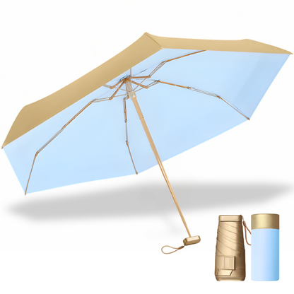 SunGuard - Ultimativer Kompakter Regenschirm Schützt Dich Vor Sonne Und Regen