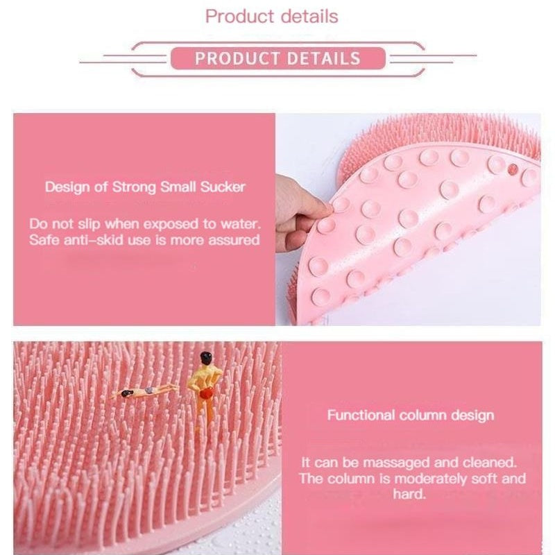Beidseitiges Peeling-Fuß- und Rückenmassage-Schrubbpad