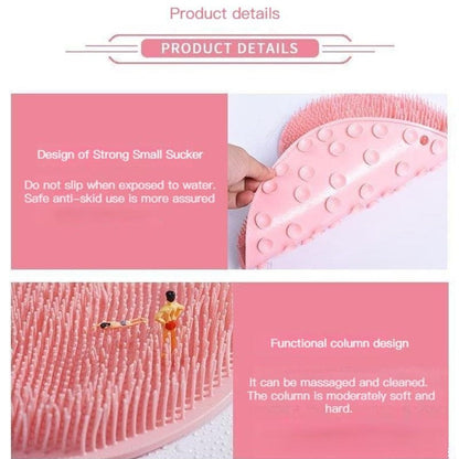 Beidseitiges Peeling-Fuß- und Rückenmassage-Schrubbpad