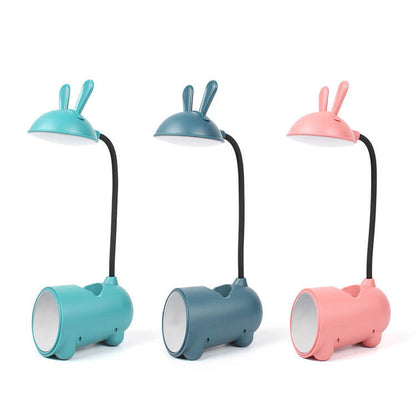 Moderne LED-Schreibtischlampe mit Stifthalter und Touch-Steuerung