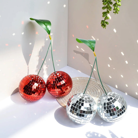 Retro Disco Kirsche Wandkunst Dekor