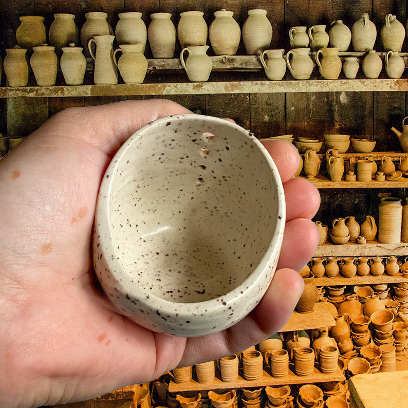 HerbMaster™ – Handcrafted Ceramic Herb Stripper