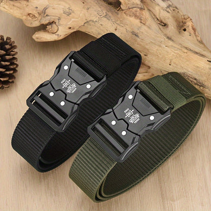 Robuster Unisex-Taktik-Nylon-Gürtel für Outdoor und den täglichen Gebrauch
