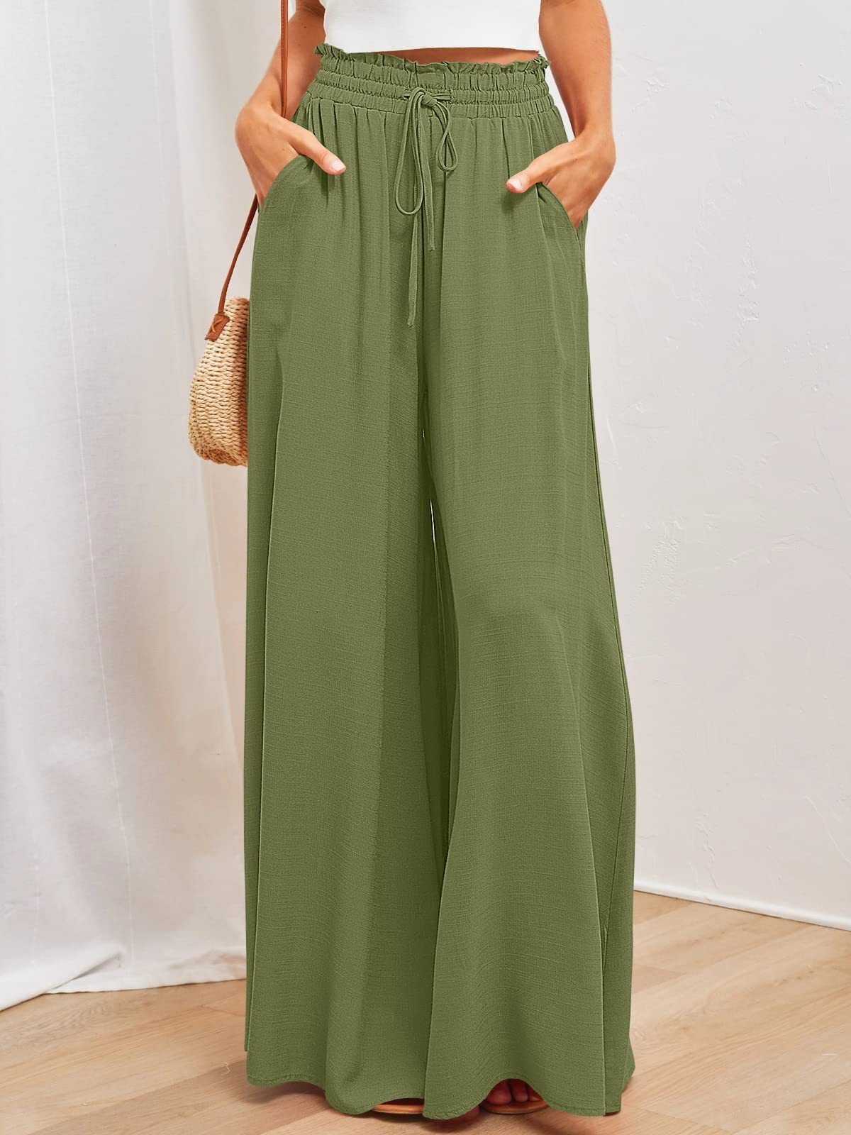 Wide Style™ | Women's Wide-Leg Casual Pants