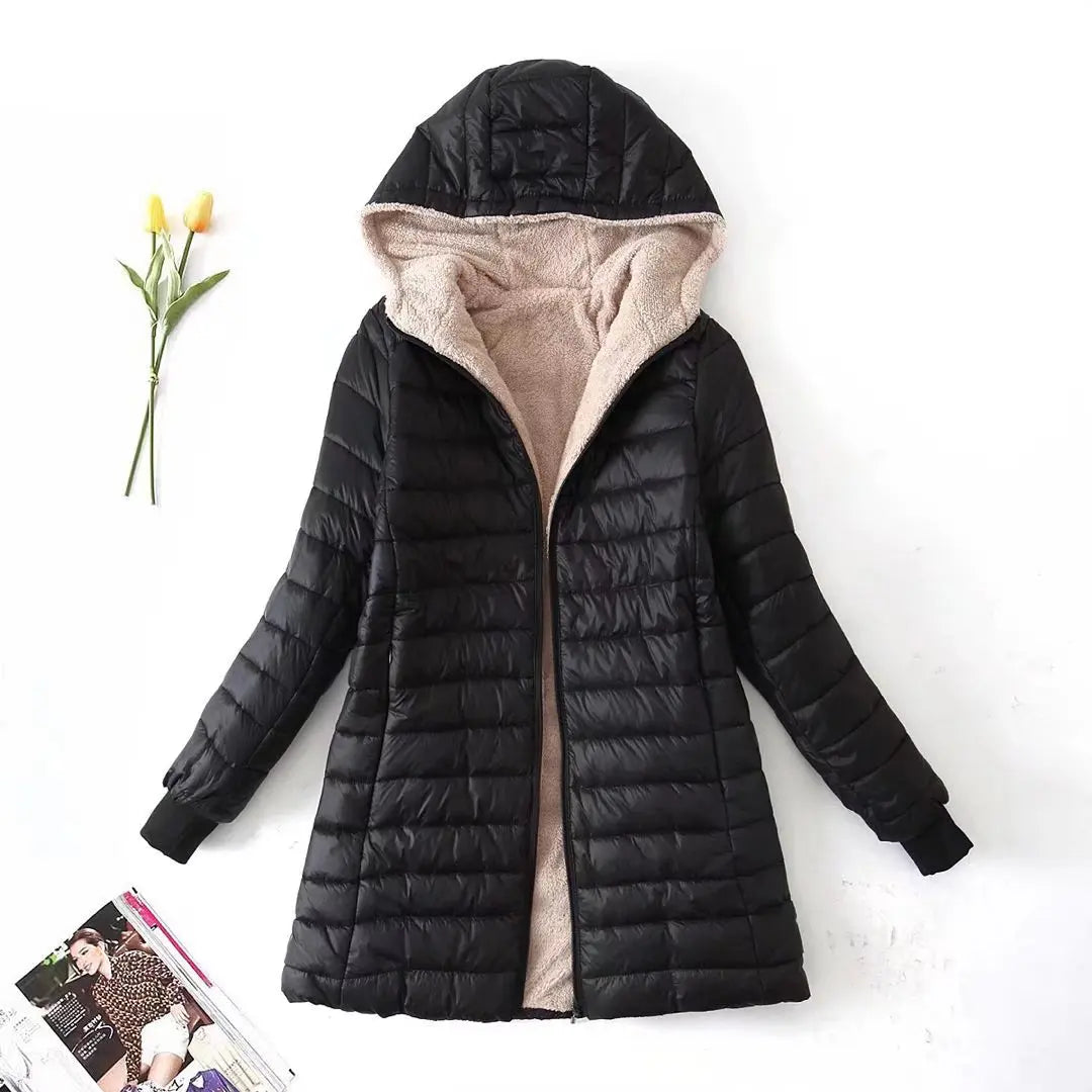 50% off | Emilia™ | Women's Fleece-Lined Hooded Jacket