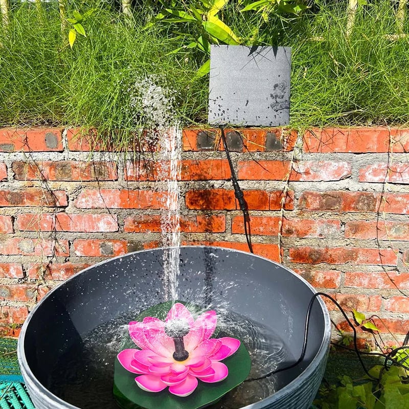 Lotusbeam™ | Solar Lotus Fountain