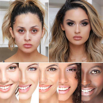 SkinBlend™ | Tri-color concealer palette with brush
