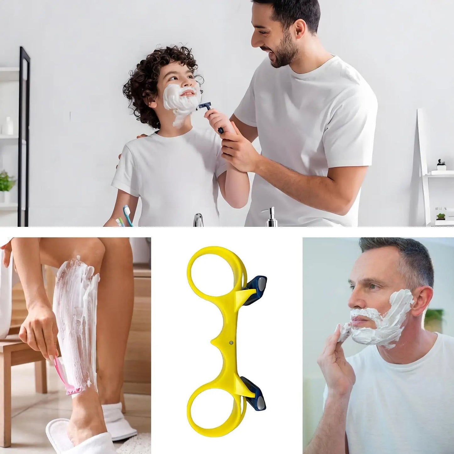 BladeMaster™ - Doppelklingen Rasierer für Kopf und Körper