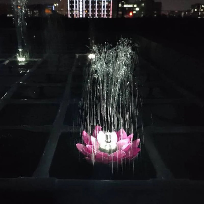 Lotusbeam™ | Solar Lotus Fountain