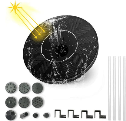SunLuxe - Solarbetriebener Sofortbrunnen für mühelose Gartenoase
