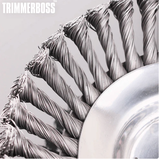 TrimmerBoss™ | Robust metal cutting head for grass trimmers