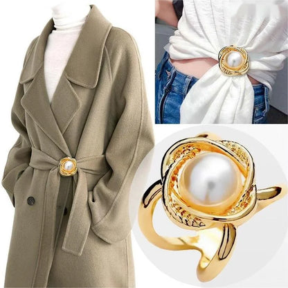 PearlBloom™ | Scarf Clip