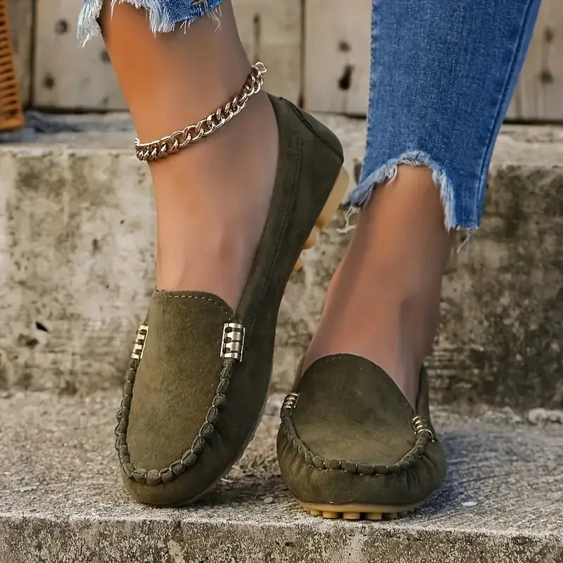 Viva™ | Metal-decorated casual mules