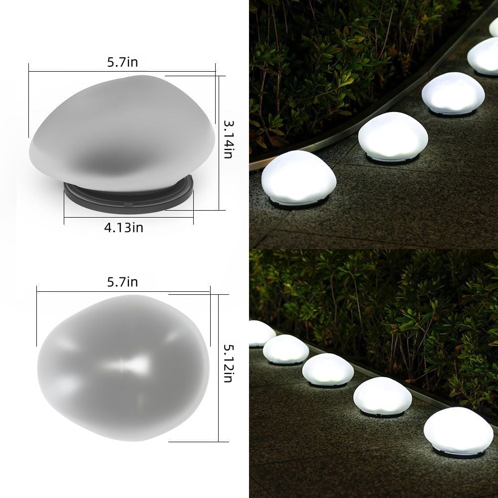 LumaGlow™ - Solarstein-Gartenleuchte