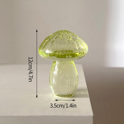 Elegantes Kristall-Pilzglas-Set für stilvolles Unterhalten
