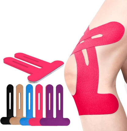 FlexiKnee™ - Vorgefertigte Kinesiologie-Streifen zur Schmerzlinderung und Bewegungsförderung