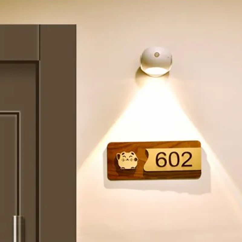 LumaGlow™ - LED Wiederaufladbare Innenwandlampe