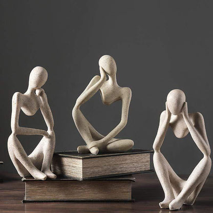 Moderne abstrakte Atacama-Skulptur für Wohnkultur