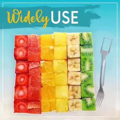 FruchtPro™ | 2-in-1 stainless steel fruit cutter