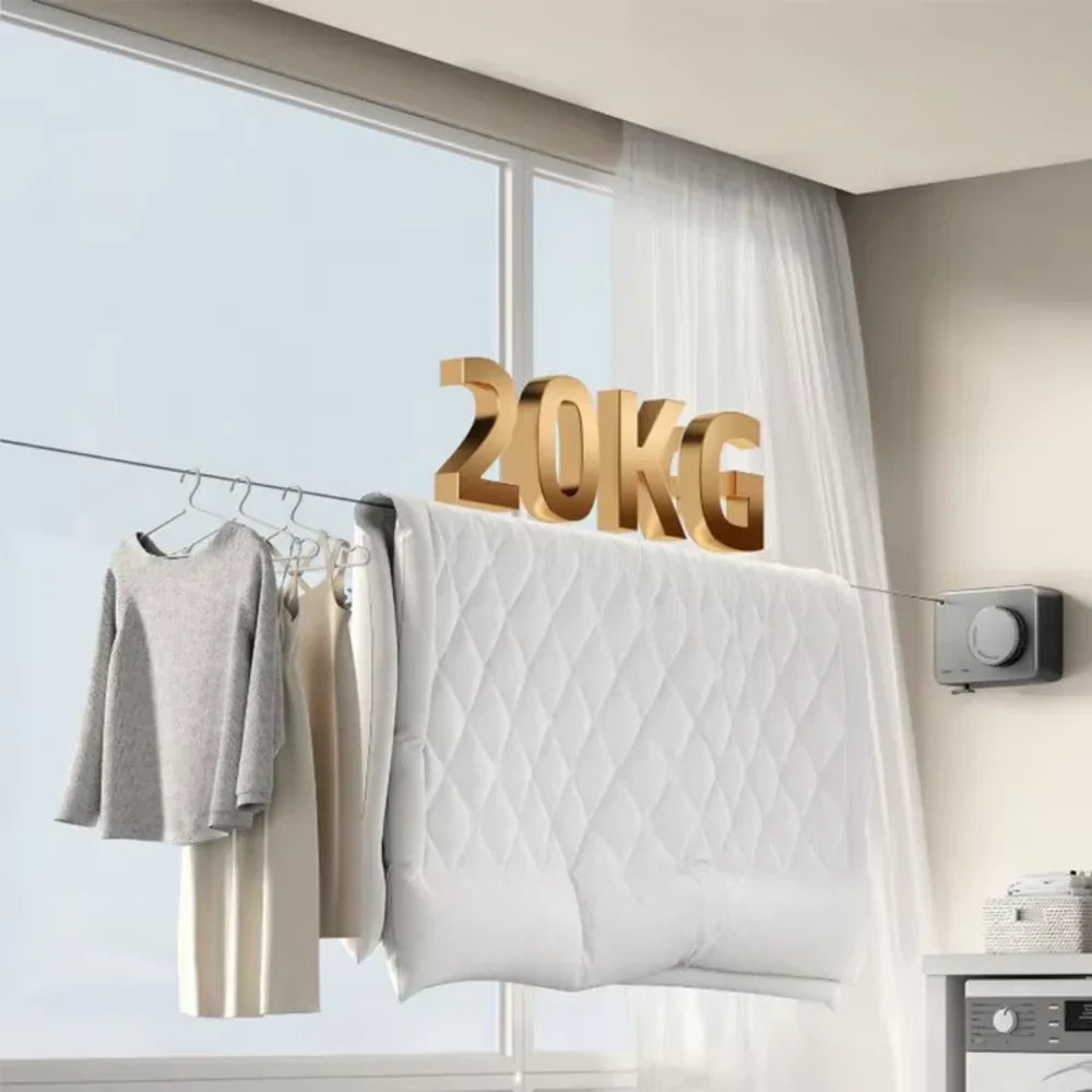 50% off | StoffLine™ - Invisible Retractable Clothesline [Last Day Discount]